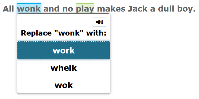 Edit Task with Choice